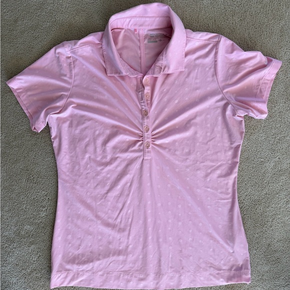 Nike Tops - Nike Pink Polo Shirt - Classic Short Sleeve